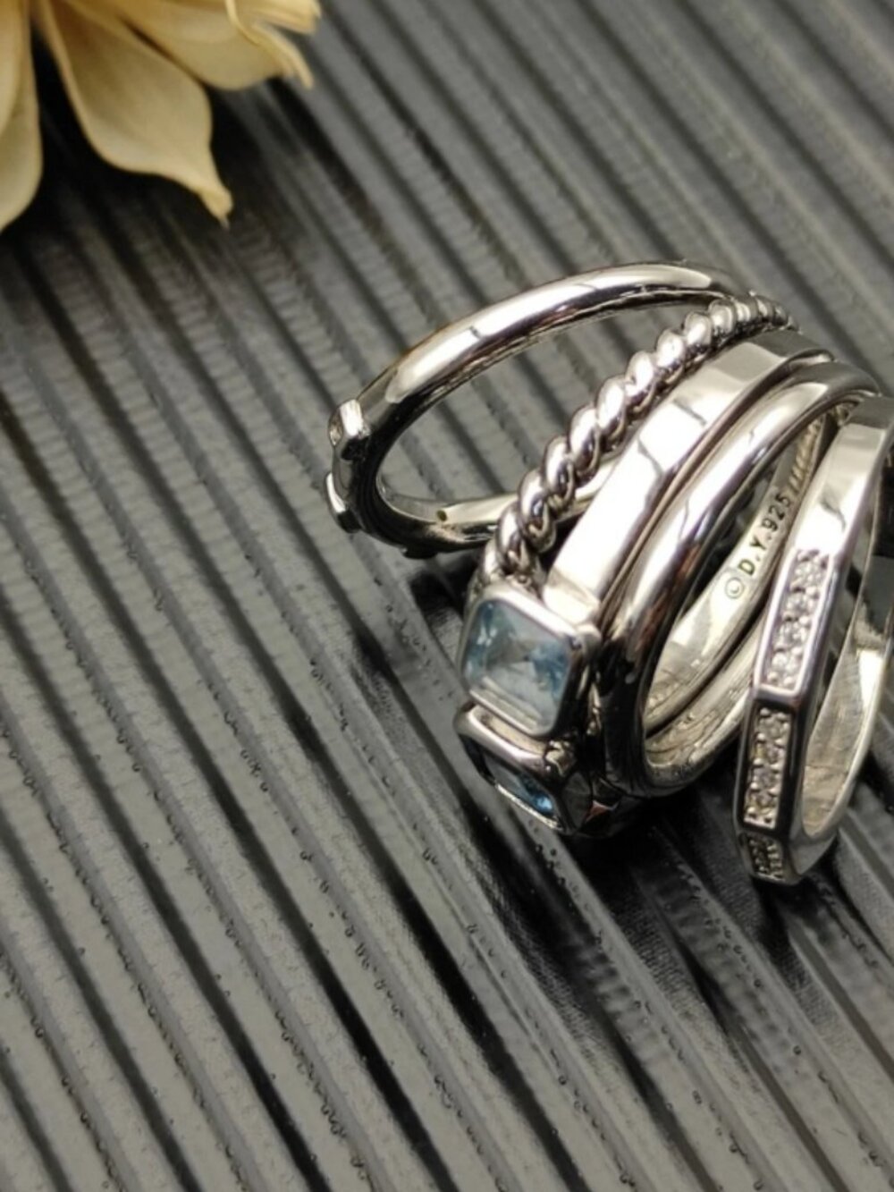 ✨David Yurman five-link ring - Picture 7 of 7